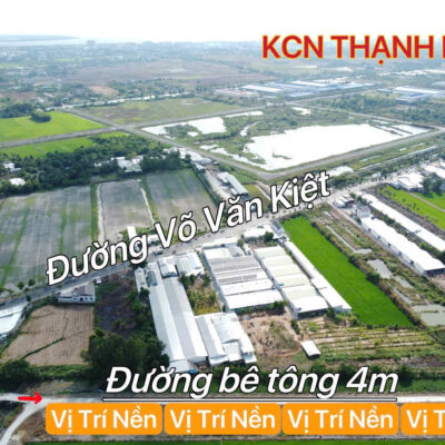 BÁN ĐẤT KHU CÔNG NGHIỆP THẠNH LỘC